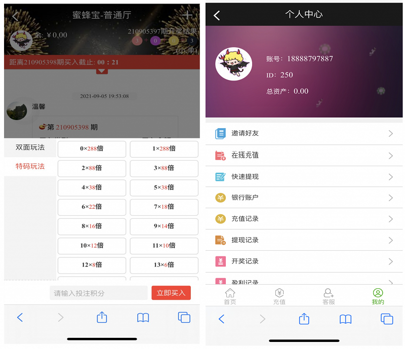 全新修复版蜜蜂宝理财源码,幸运28理财-三爸源码-3