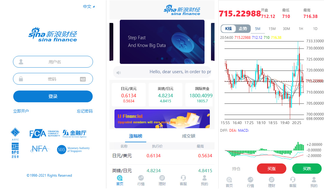 K线全修复虚拟币外汇微盘带余额宝会员等级等-三爸源码-1